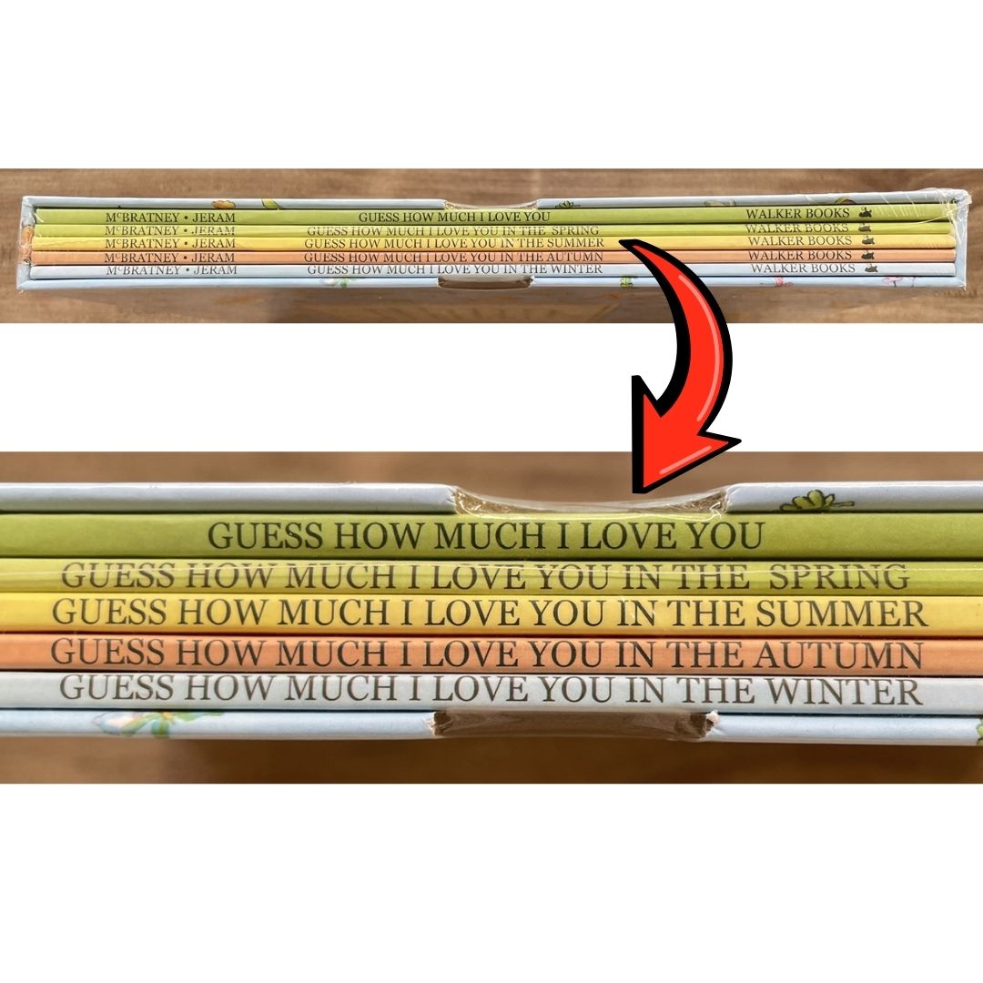 Guess How Much I Love You Complete Collection Box Set by Sam McBratney illustrated by Anita Jeram (5 books) brand new softcover