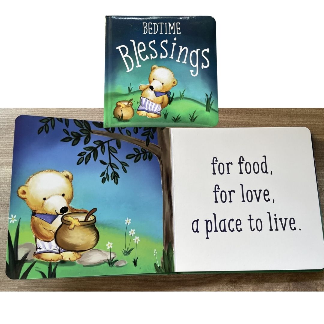 Bedtime Blessings (board book) brand new, with SLIGHT DENTS on book cover