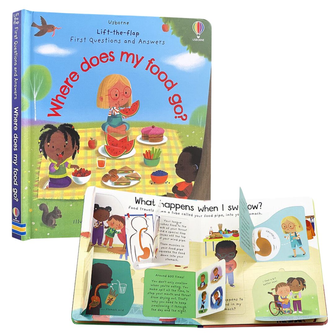 Usborne Lift-the-flap FIRST Questions and Answers (SINGLES, Board Book) How Do Flowers Grow / What is a Virus / What's It Like in Space / Why are there Wars / Why Do We Need Bees / Why Do We Need Trees / Why is it Dark at Night
