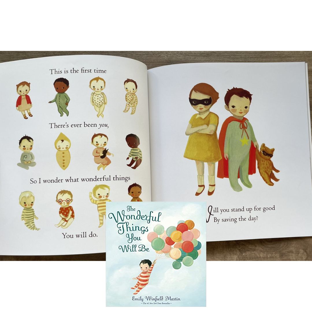 The Wonderful Things You Will Be by Emily Winfield Martin (brand new softcover)