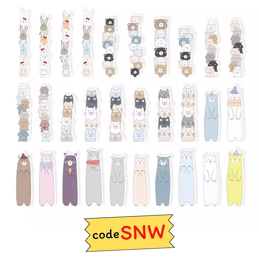 Bookmarks Set (30 pcs bookmarks in a set) (Pls. choose design)