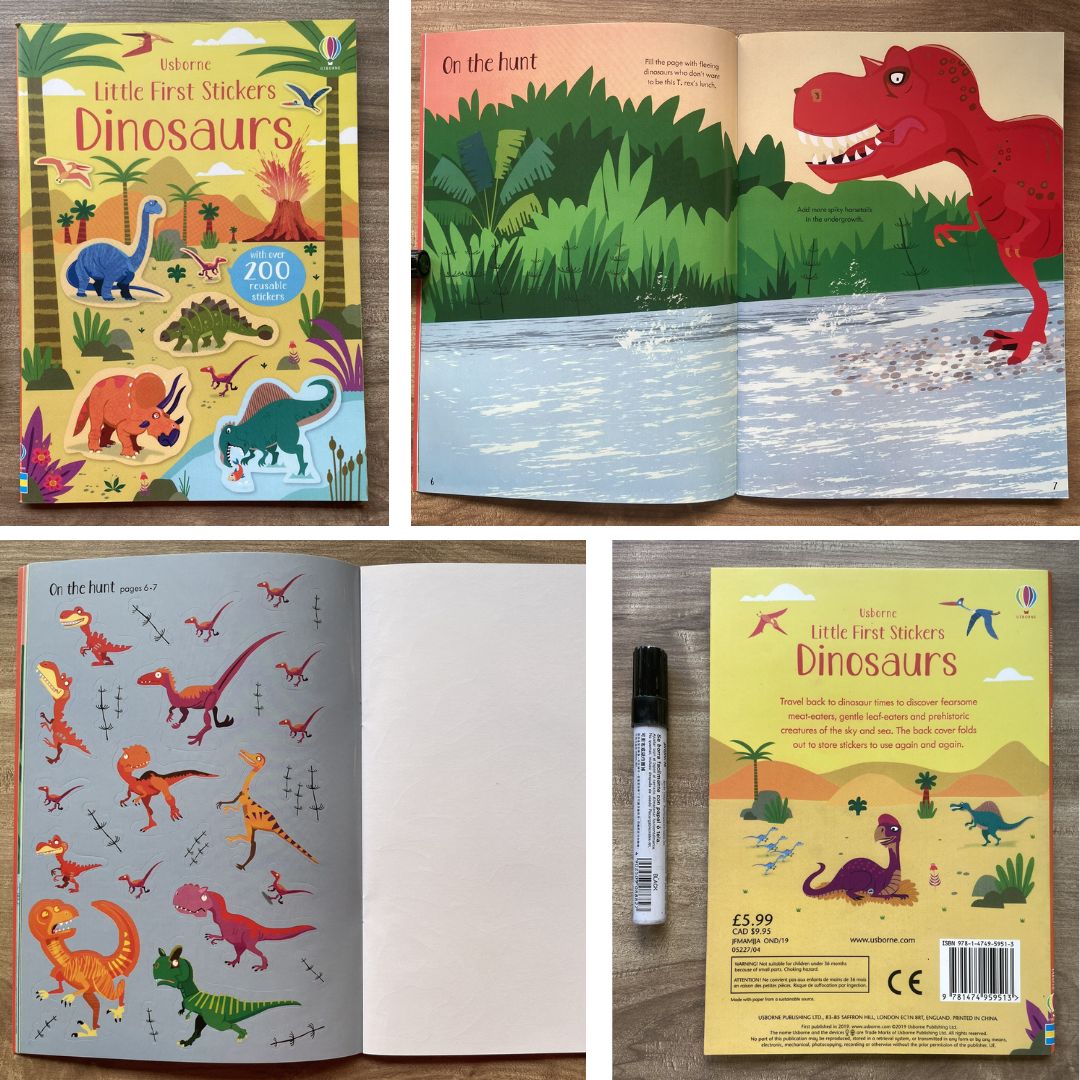 Usborne LITTLE First Stickers (SINGLES) (9.5 by 6.9 inches) Flowers / Football / Love and Kindness / Mermaids