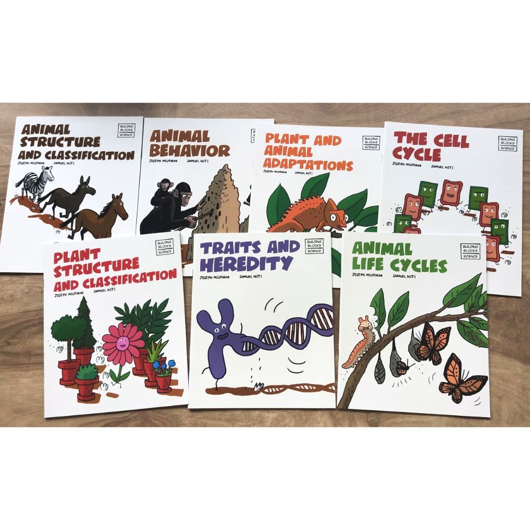 Building Blocks of Science, 32 brand new softcover books, no box