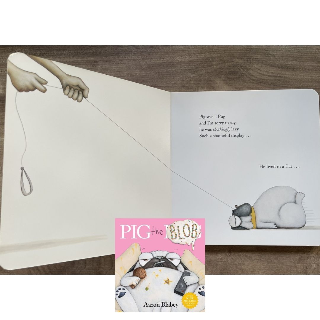 Pig the Blob (Pig the Pug) (brand new Board Book, with SLIGHT DENTS on book cover)