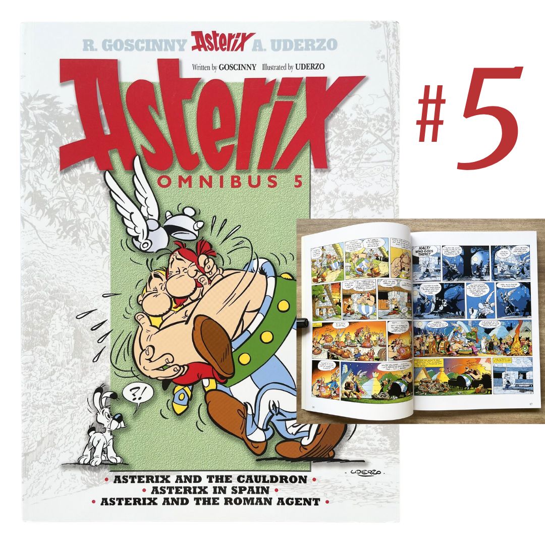 Asterix Omnibus (SINGLES) (3 stories, graphic comics, softcover)