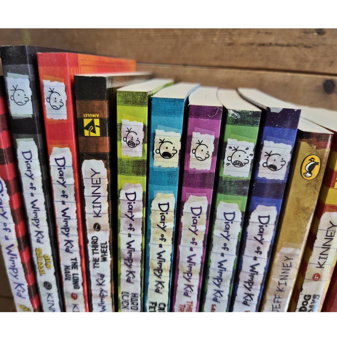 Diary of a Wimpy Kid (singles, brand new softcover, 7.4 x 4.8 inches each book)