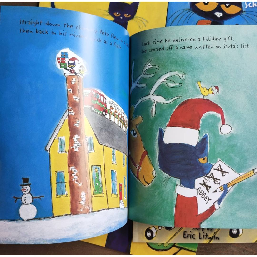 Pete the Cat storybooks (6 books) brand new softcover books, no box