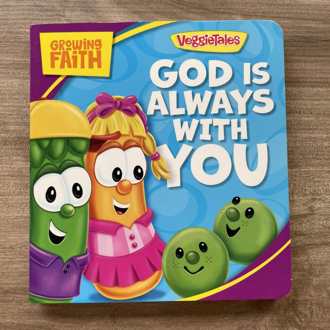 VeggieTales - Growing Faith: God Is Always with You / Silly Little Thing Called Love (SINGLES, brand new Board Book)