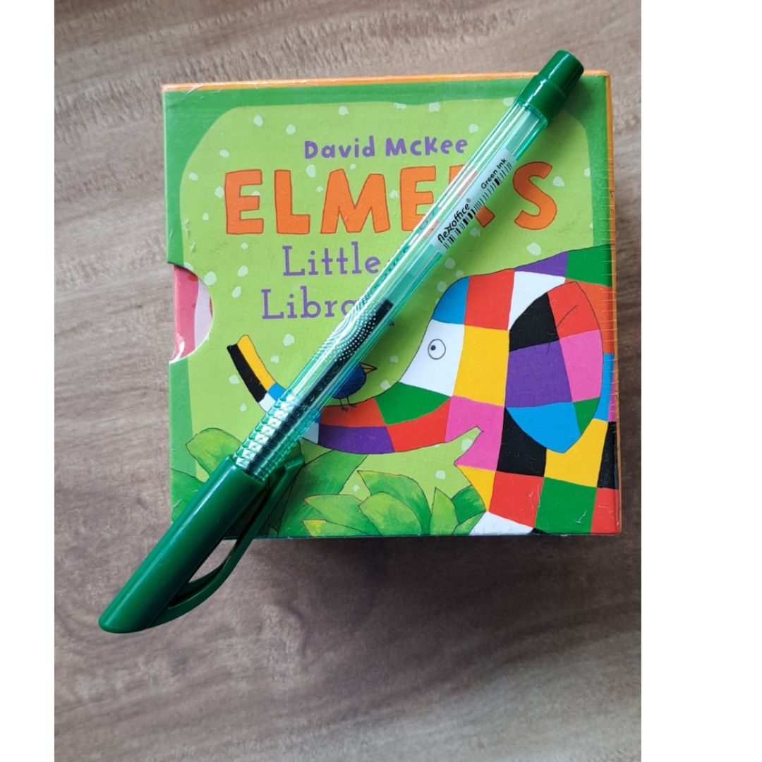 Elmer’s Little Library (mini board books)