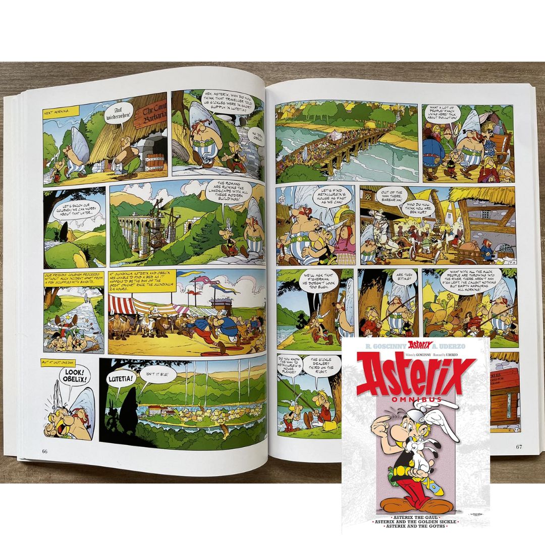 Asterix Omnibus (SINGLES) (3 stories, graphic comics, softcover)