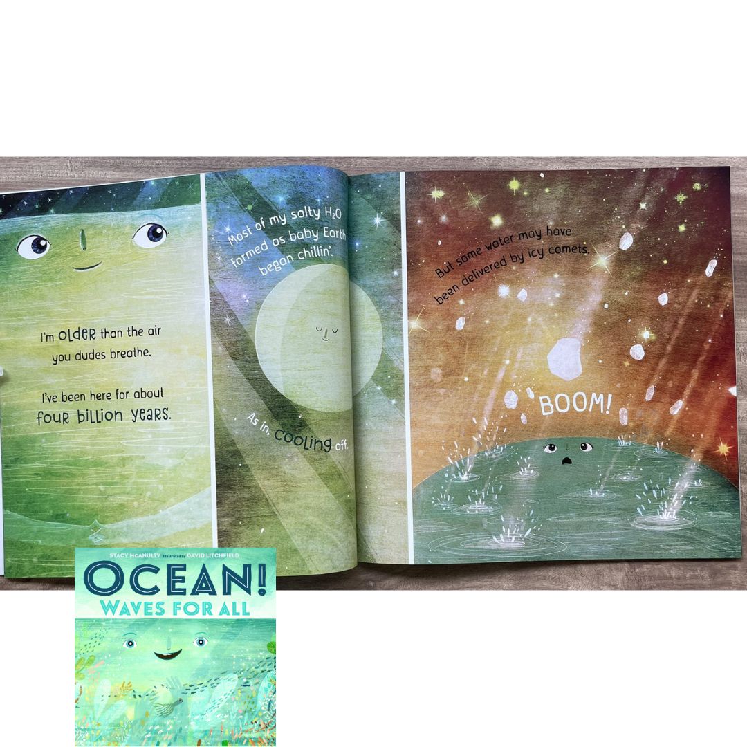 Sun / Earth / Moon / Ocean / Mars / Our Planet (OUR UNIVERSE by Stacy Mcanulty) SINGLES, brand new softcover
