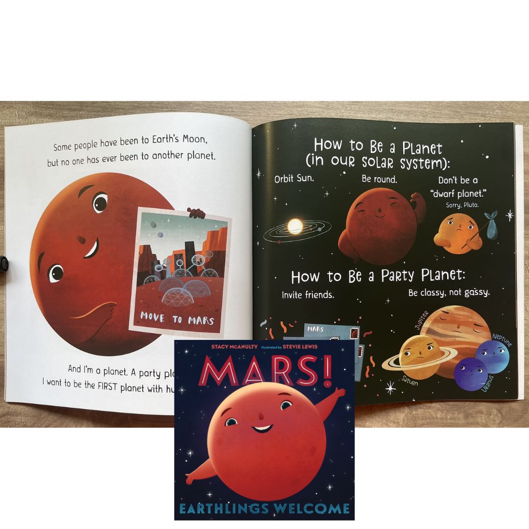 Sun / Earth / Moon / Ocean / Mars / Our Planet (OUR UNIVERSE by Stacy Mcanulty) SINGLES, brand new softcover