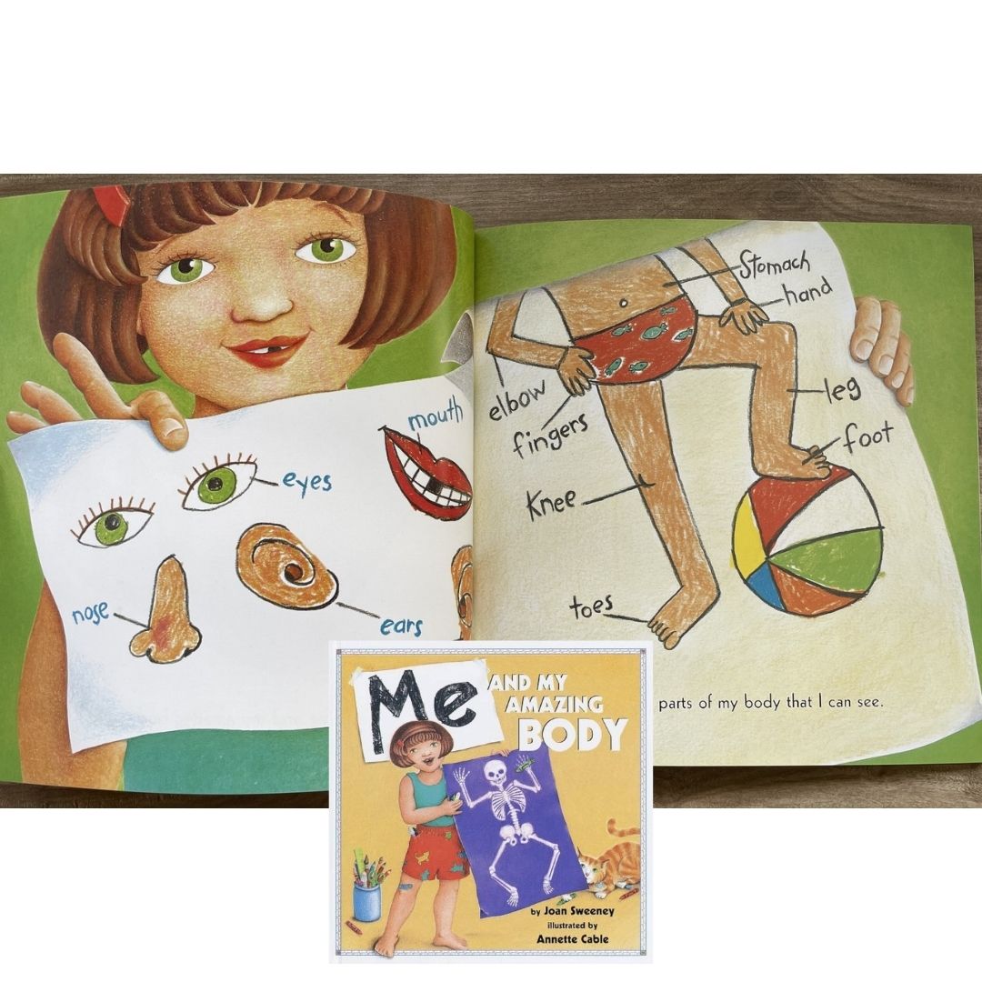 Me and My Amazing Body (brand new softcover, with SLIGHT FOLDS on book cover)