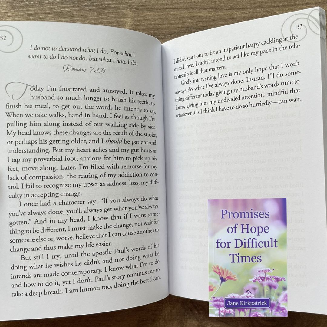 Promises of Hope for Difficult Times (by Jane Kirkpatrick) (brand new softcover)