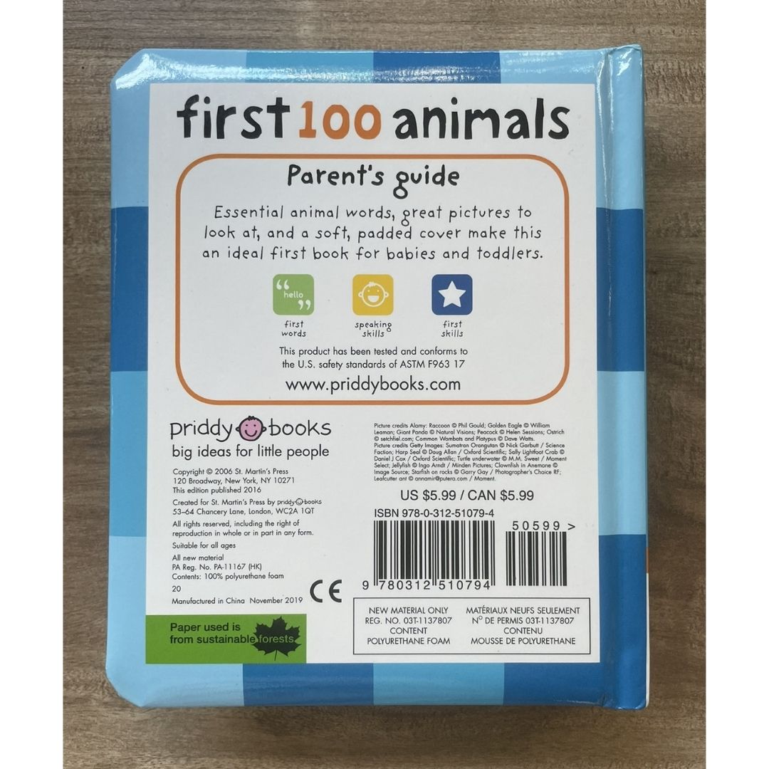 Priddy's First 100 Series (Singles, MINI board book)