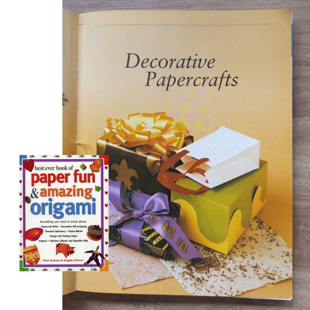 Best Ever Book of Paper Fun & Amazing Origami (USED book, softcover, with slight folds on book cover)