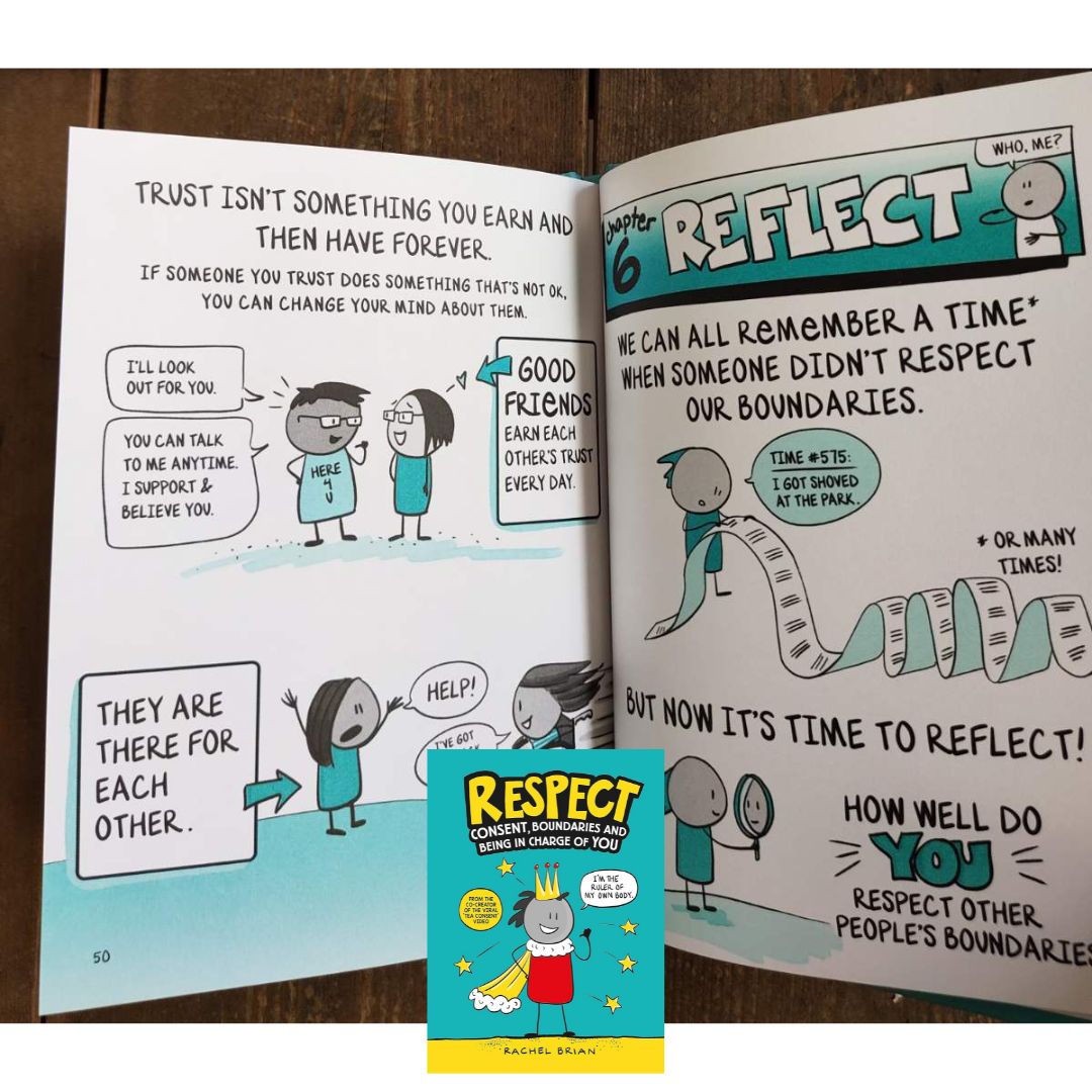 Respect (for Kids!): Consent, Boundaries, and Being in Charge of YOU (Hardcover) with SLIGHT DENTS