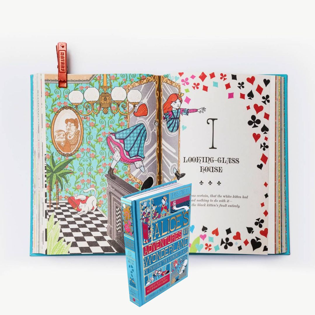 Alice's Adventures in Wonderland (MinaLima Edition) brand new hardcover, w/SLIGHT DENTS on book cover