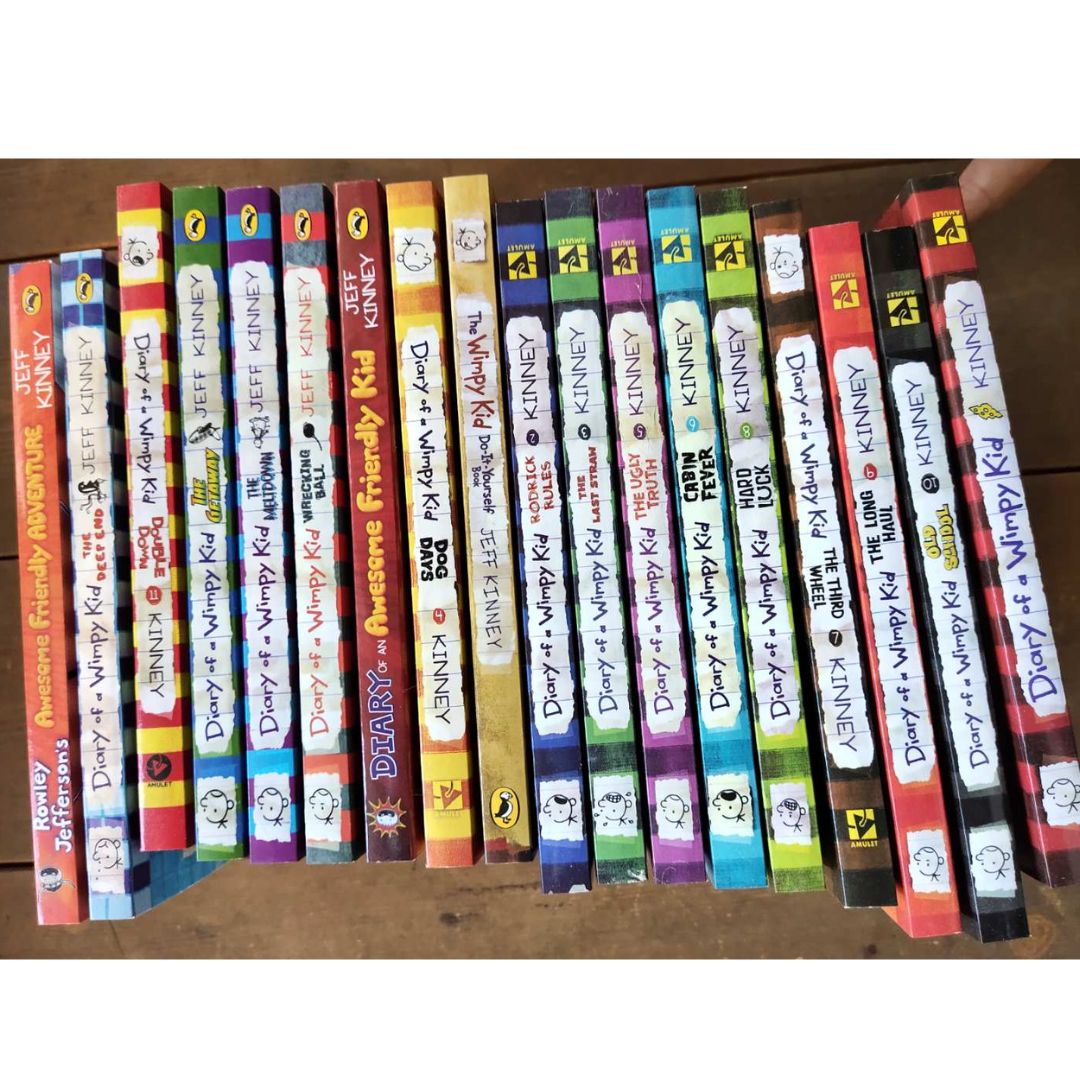 Diary of a Wimpy Kid (singles, brand new softcover, 7.4 x 4.8 inches each book)