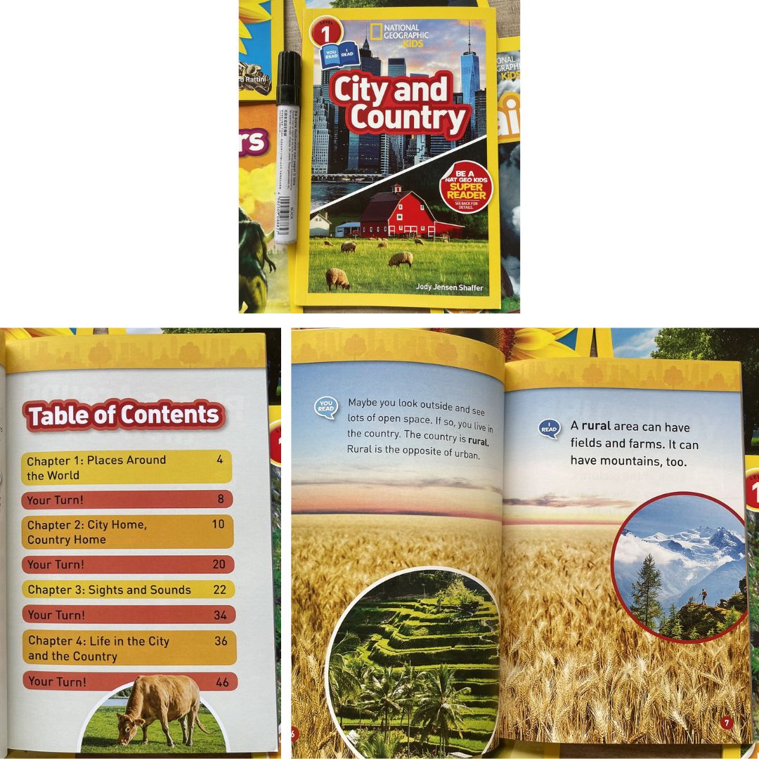 Level 1: NATGEO National Geographic Books for Kids (46 books)