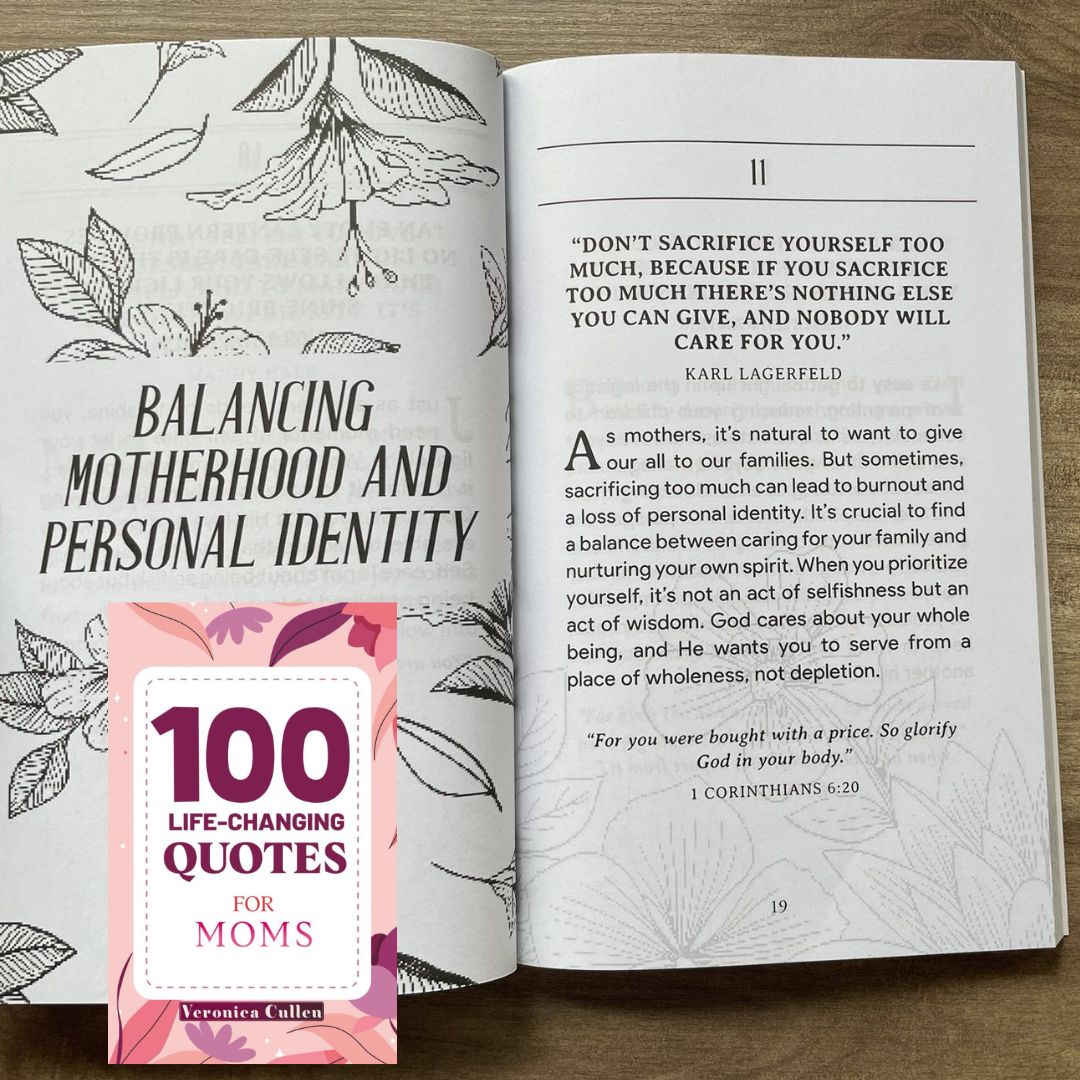 100 Life-Changing Quotes for MOMS (by Veronica Cullen) brand new softcover