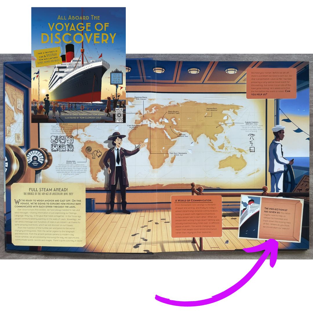 All Aboard the Voyage of Discovery (hardcover)