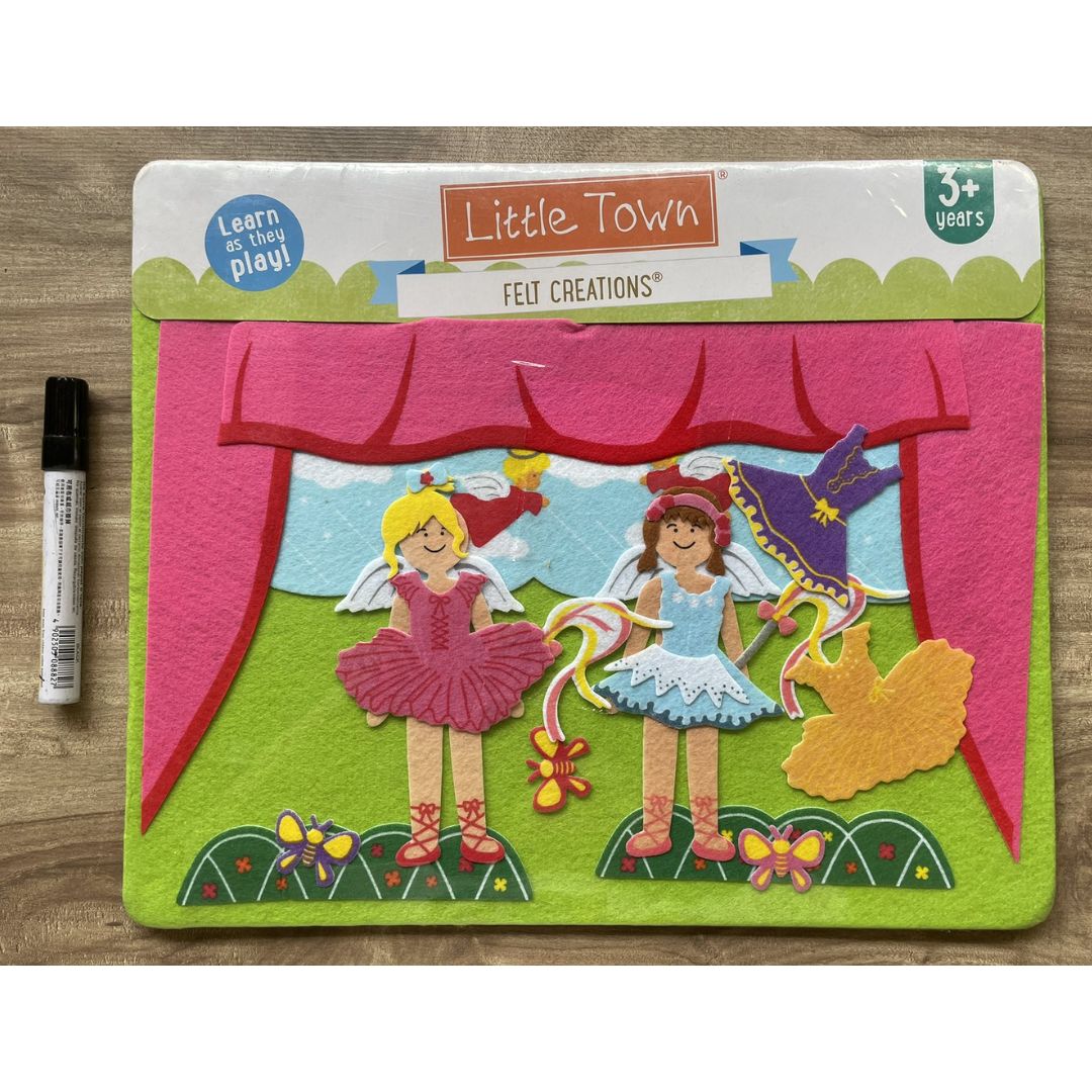 Felt Creations Story Board (SINGLES) (Aquatic Diving / Cars / American Travel / Dancing Ballerina)