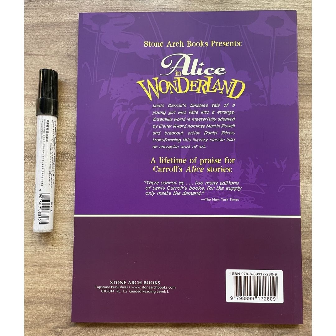 Classic Fiction Graphic Novel (SINGLES) (Alice in Wonderland / Gulliver's Travels / The Hunchback of Notre Dame / The Wizard of Oz) brand new softcover, with SLIGHT TEARS/DENTS/FOLDS on book cover