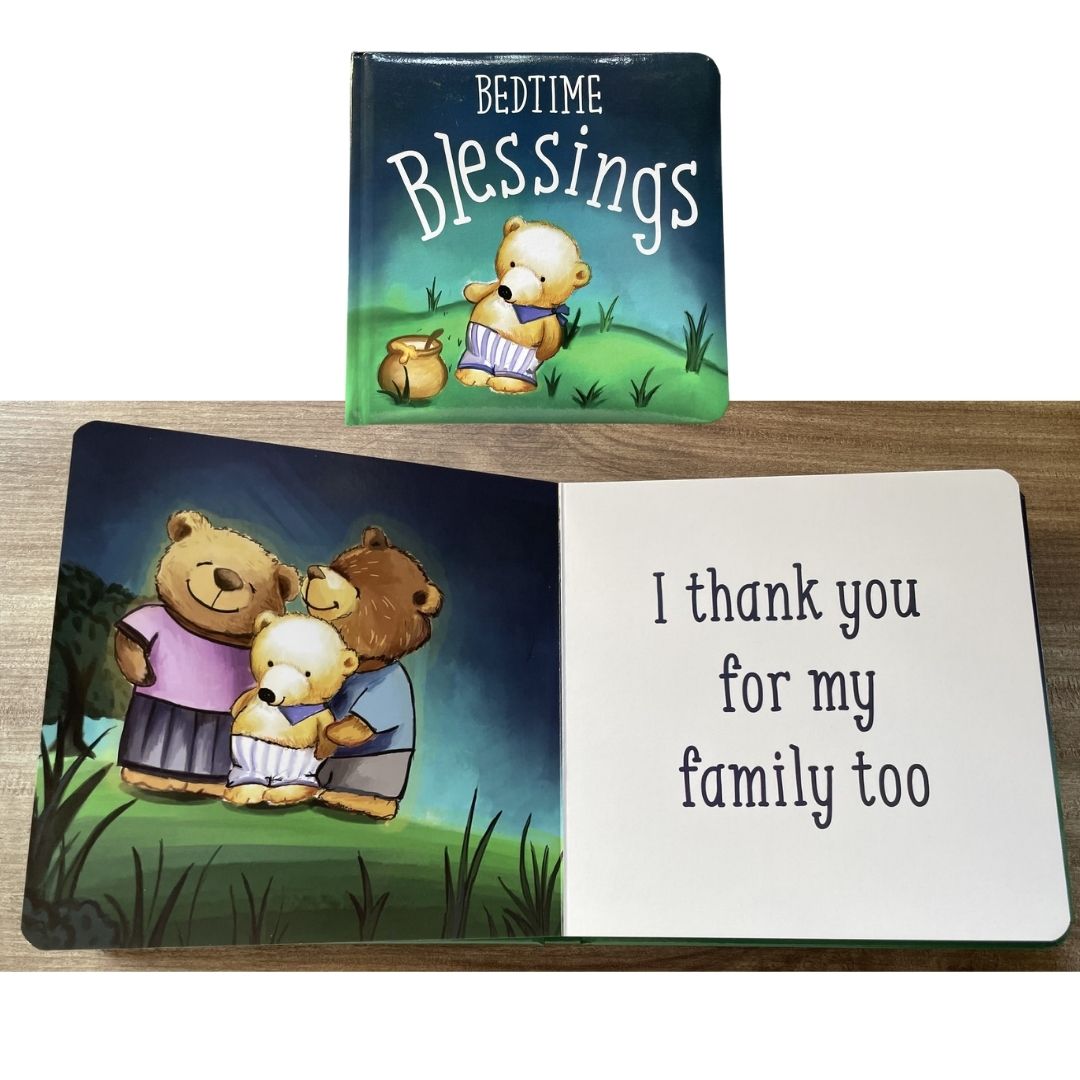 Bedtime Blessings (board book) brand new, with SLIGHT DENTS on book cover