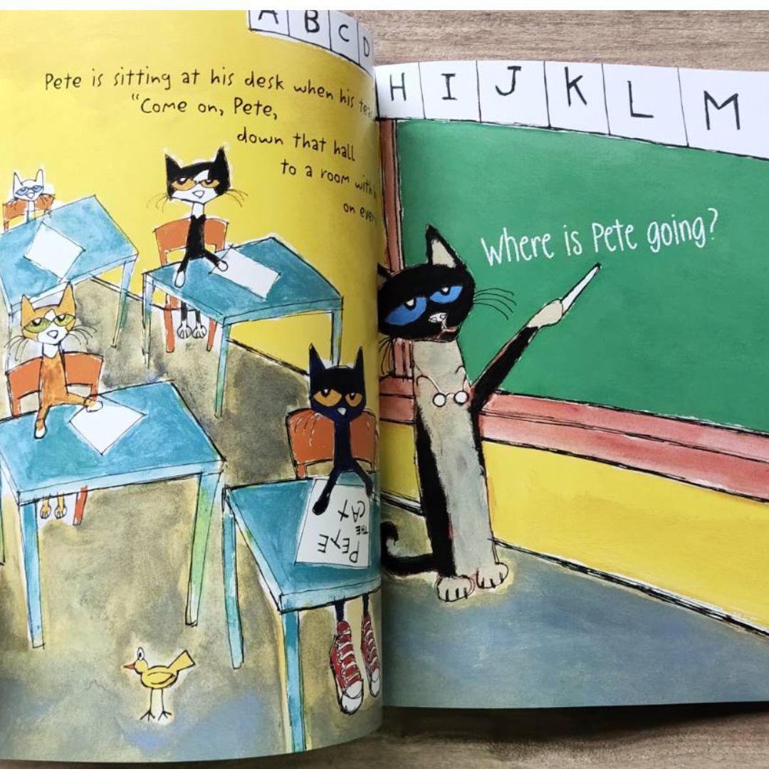 PETE THE CAT: I Love My White Shoes, Rocking in My School Shoes, Saves Christmas, Four Groovy Buttons, Magic Sunglasses, the New Guy and other stories (SINGLES) brand new softcover