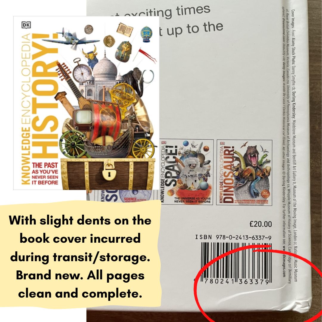 DK Knowledge Encyclopedia History!: The Past as You've Never Seen it Before (hardcover)