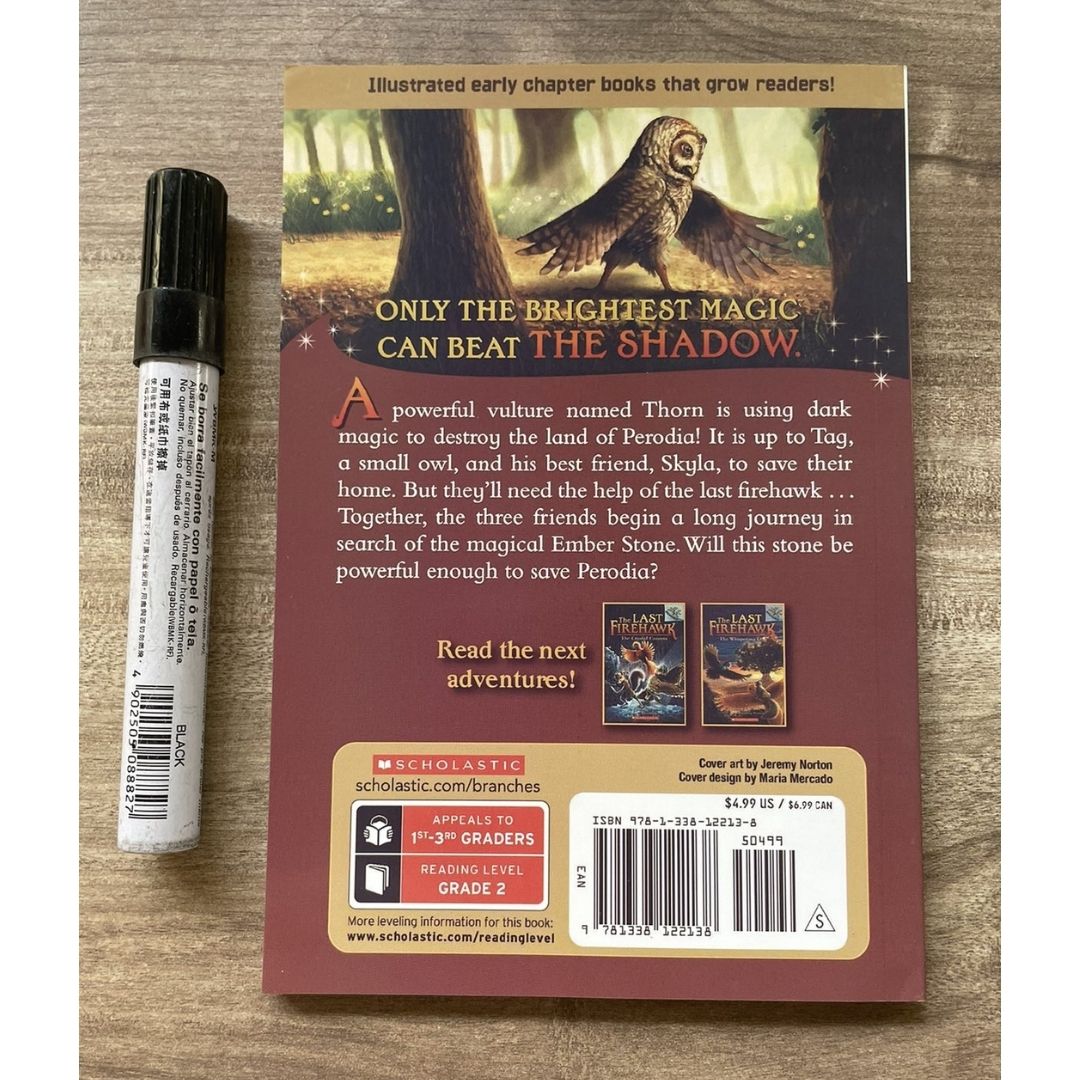 The Last Firehawk (12 books) brand new softcover, no box, with SLIGHT FOLDS on book covers and pages