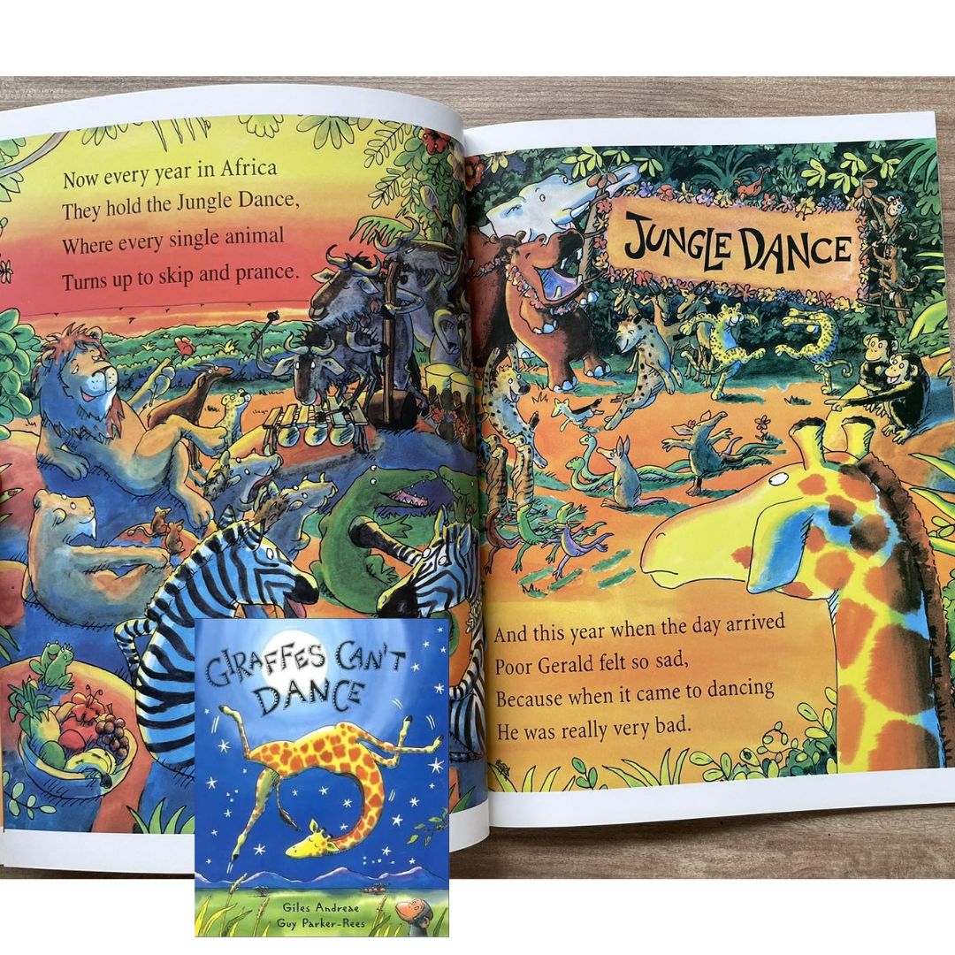 Giraffes Can’t Dance (by Giles Andreae) (softcover)