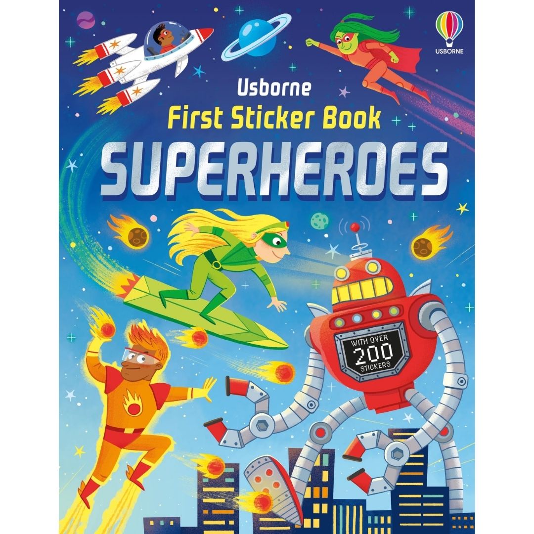 Usborne Sticker Books (SINGLES, brand new softcover, assorted stickers titles, please choose) - with SLIGHT FOLDS on some book covers