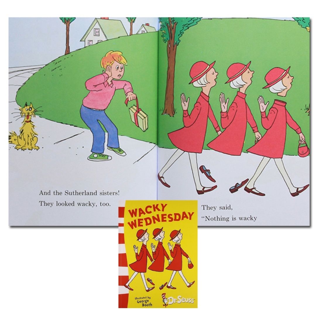 Dr Seuss paperbacks (PLS CHOOSE A TITLE) Oh the Places You'll Go / Fox in Socks / Green Eggs and Ham / Oh the Thinks You Can Think / One Fish Two Fish / Scrambled Eggs Super / Sleep Book / Ten Apples Up On Top / The Alphabet Book / Wacky Wednesday