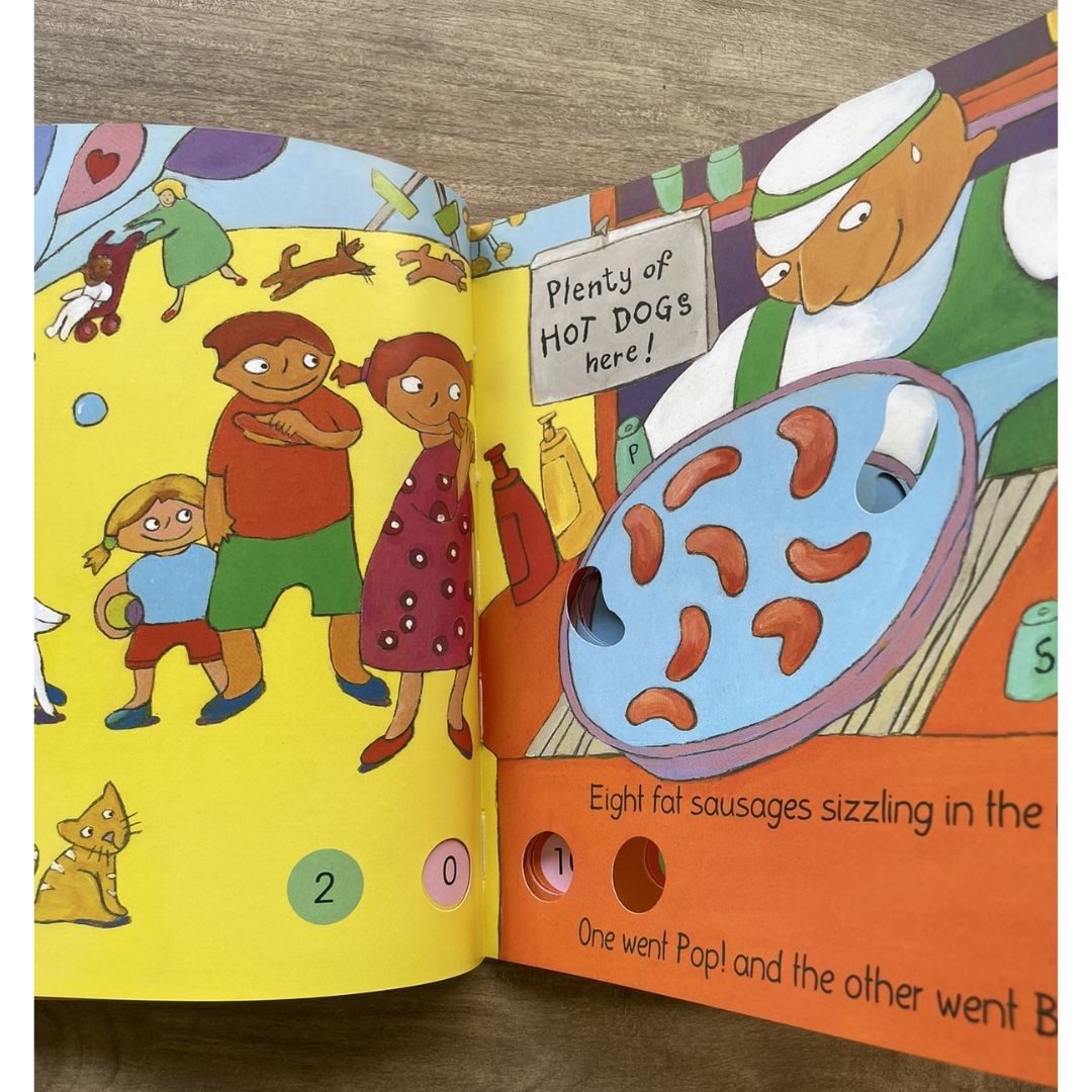 Ten Fat Sausages (Classic Books with Holes - brand new softcover)