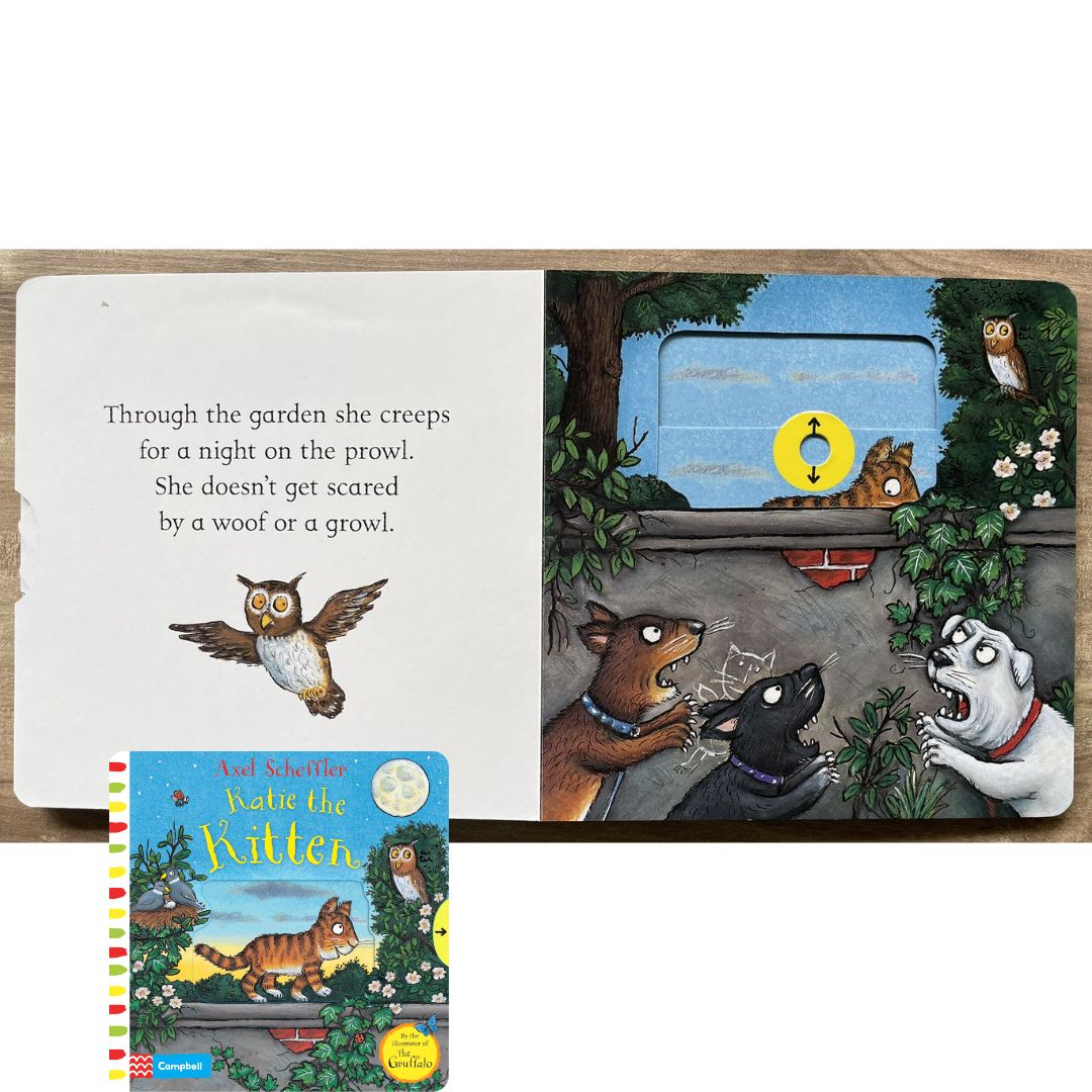 CAMPBELL Katie the Kitten: A Push, Pull, Slide Book (board book)