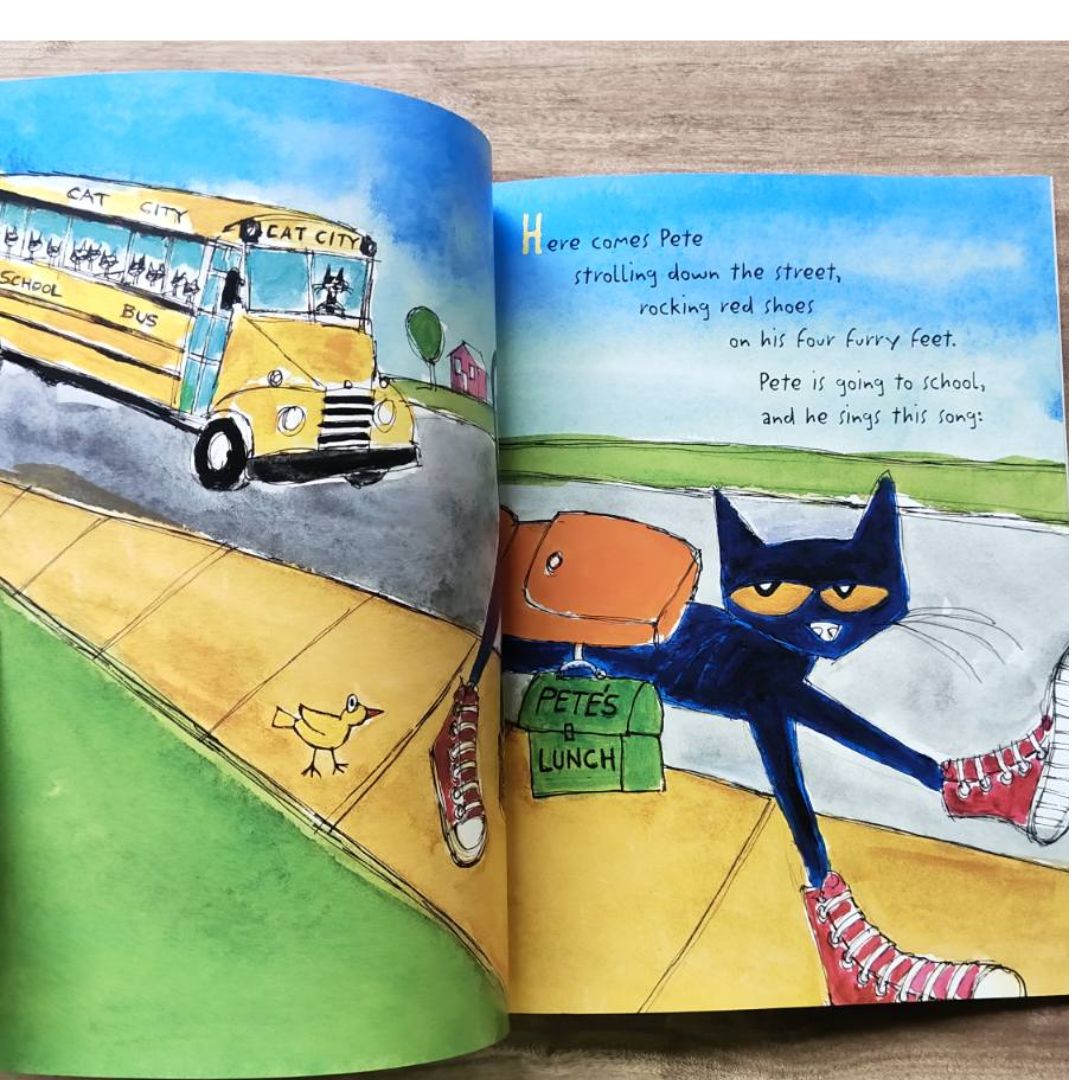 PETE THE CAT: I Love My White Shoes, Rocking in My School Shoes, Saves Christmas, Four Groovy Buttons, Magic Sunglasses, the New Guy and other stories (SINGLES) brand new softcover