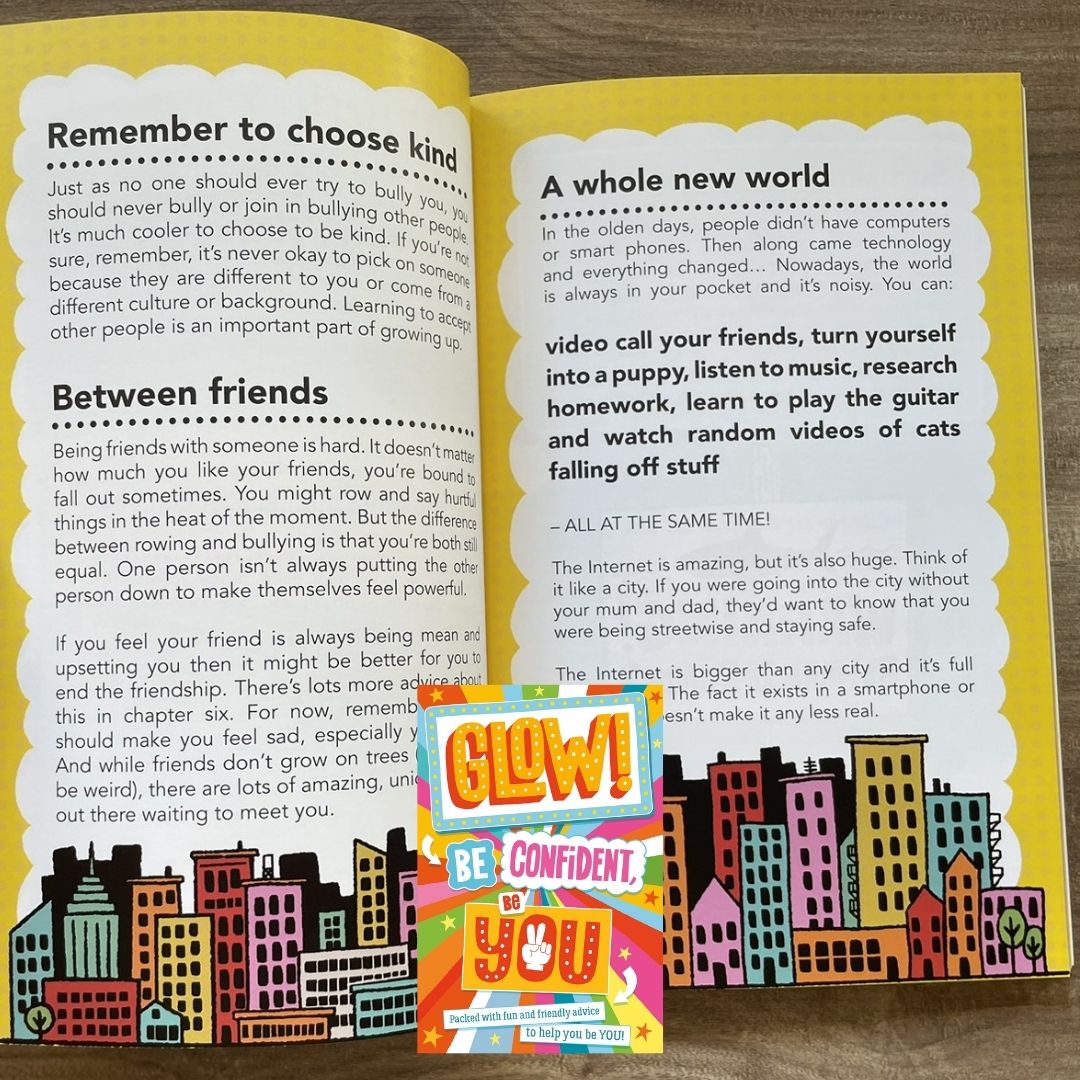 Glow! Be Confident, Be You (brand new softcover)
