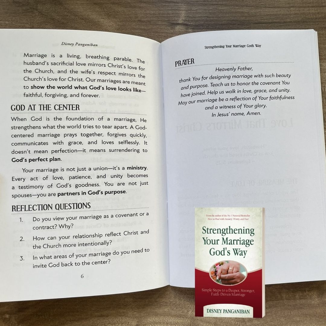 Strengthening Your Marriage God's Way (by Disney Panganiban) brand new softcover