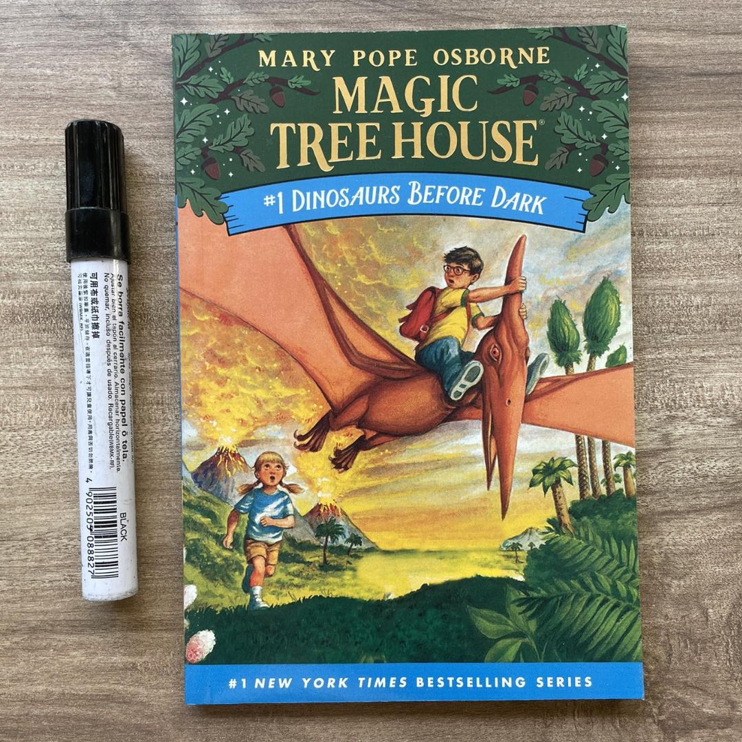 Magic Tree House: A Library Of Books 40 BOOKS Box Set (39 chapter books + 1 workbook) BOX with SLIGHT TEAR and DENTS