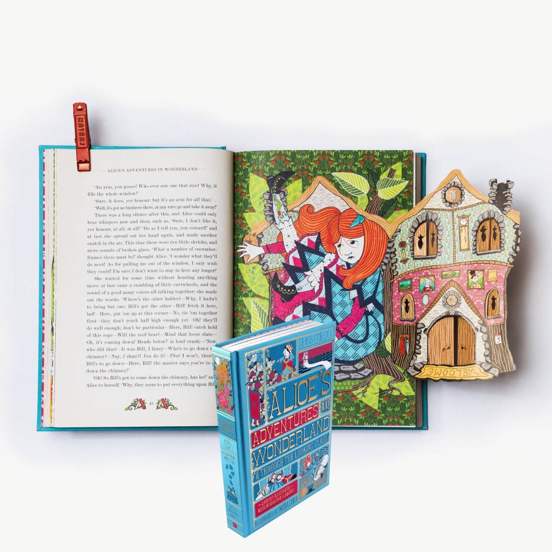 Alice's Adventures in Wonderland (MinaLima Edition) brand new hardcover, w/SLIGHT DENTS on book cover