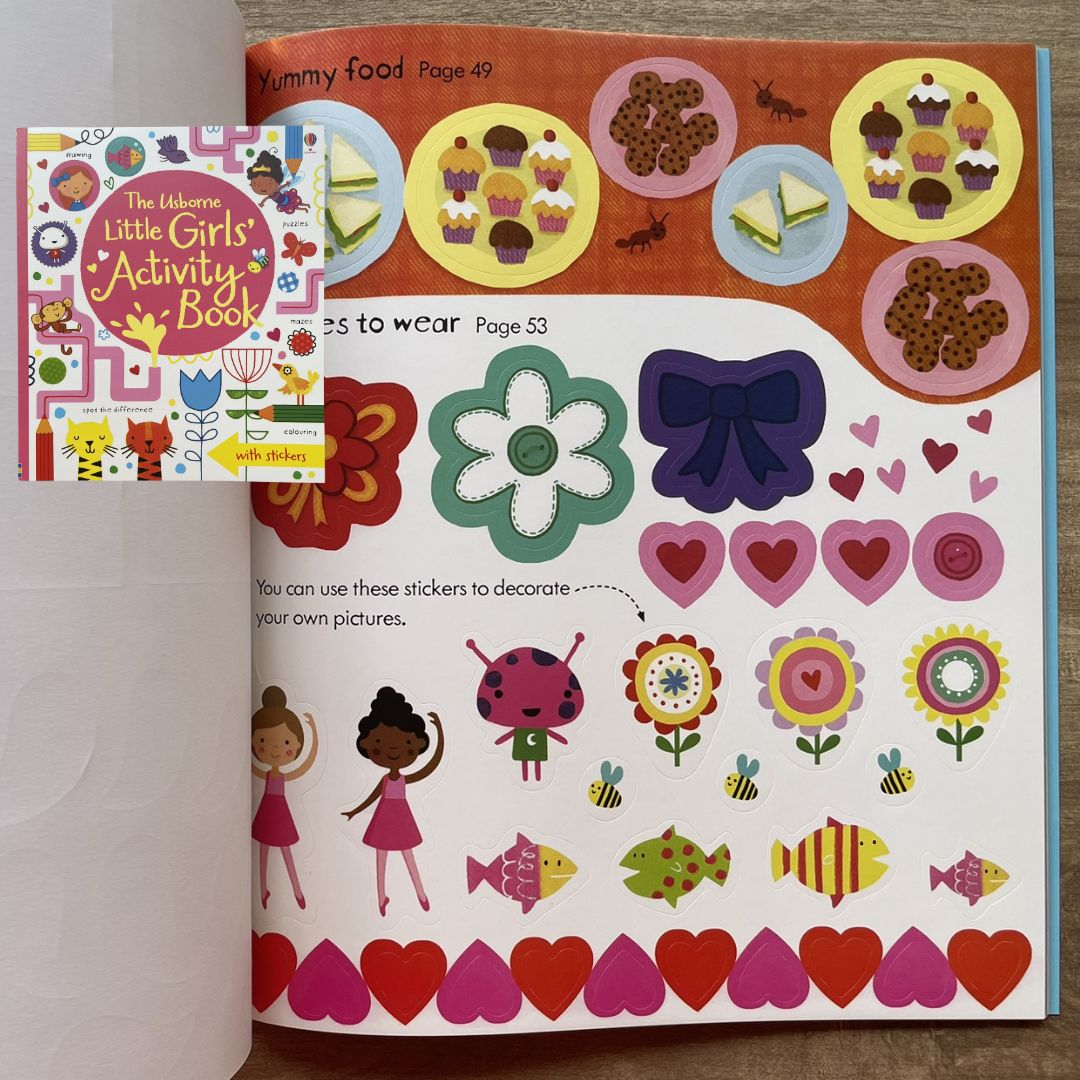 Usborne Activity book (Little GIRLS')