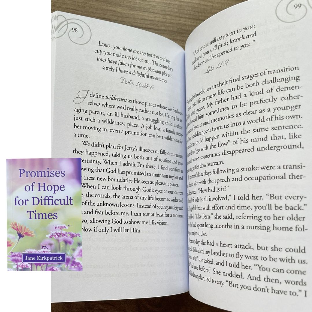 Promises of Hope for Difficult Times (by Jane Kirkpatrick) (brand new softcover)