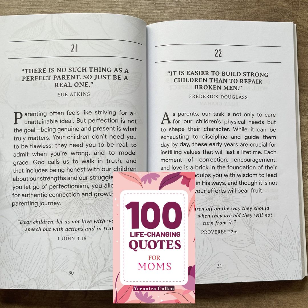 100 Life-Changing Quotes for MOMS (by Veronica Cullen) brand new softcover