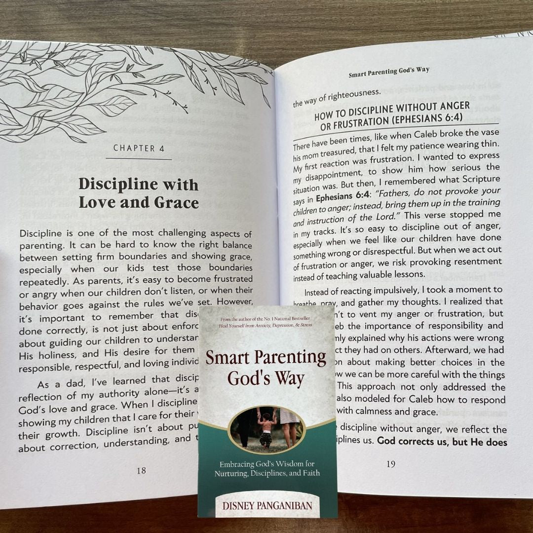 Smart Parenting God's Way: Embracing God's Wisdom for Nurturing, Disciplines, and Faith (by Disney Panganiban) brand new softcover