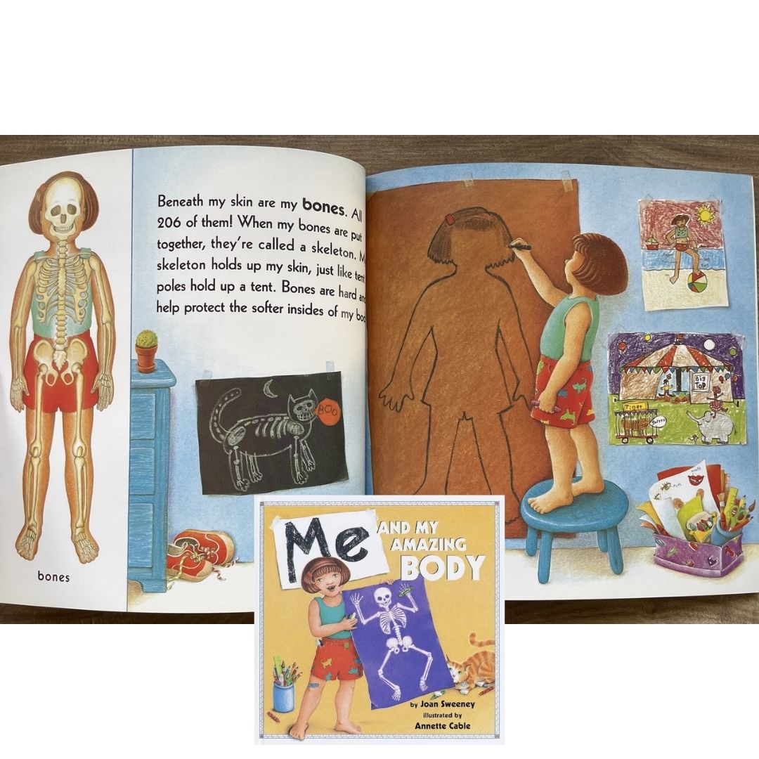 Me and My Amazing Body (brand new softcover, with SLIGHT FOLDS on book cover)