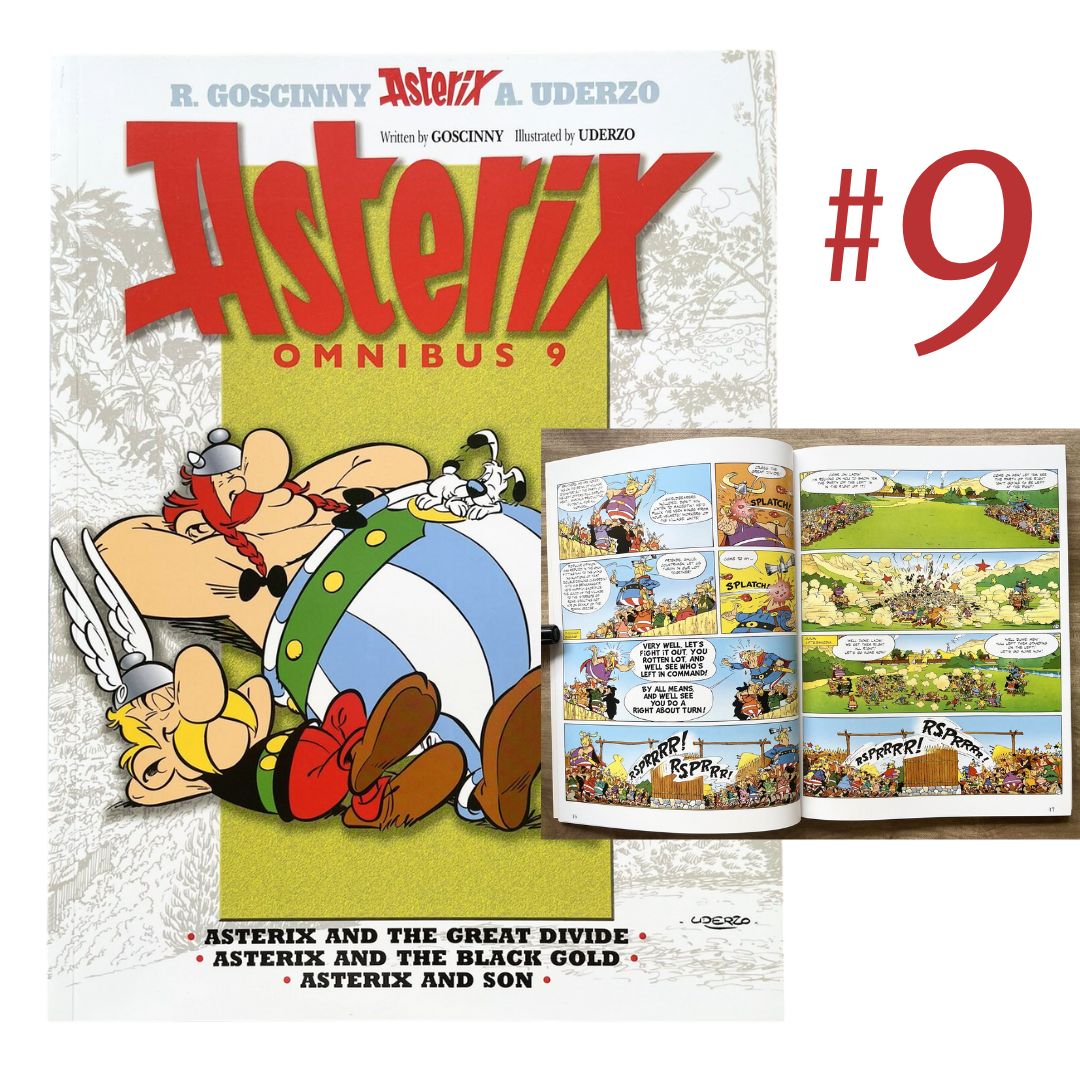 Asterix Omnibus (SINGLES) (3 stories, graphic comics, softcover)
