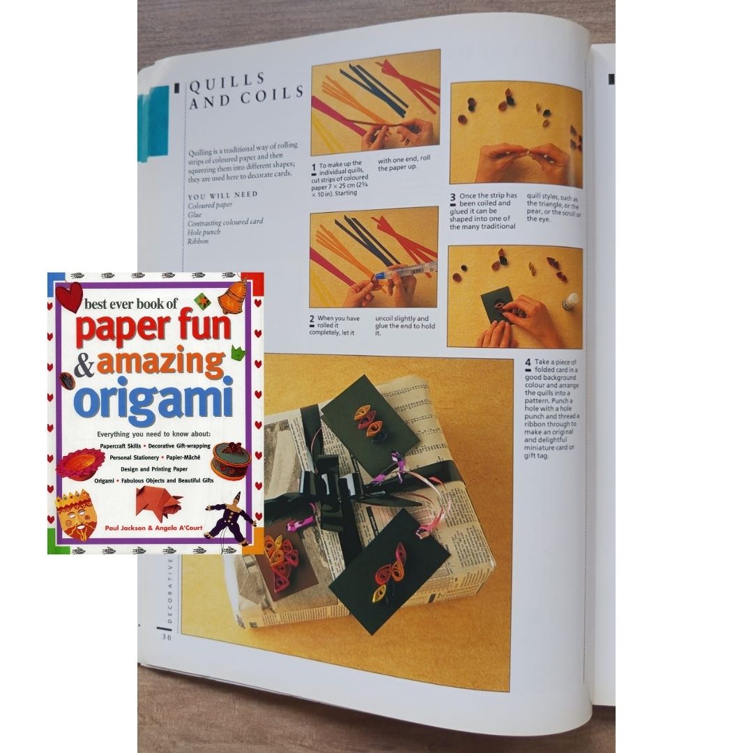 Best Ever Book of Paper Fun & Amazing Origami (USED book, softcover, with slight folds on book cover)