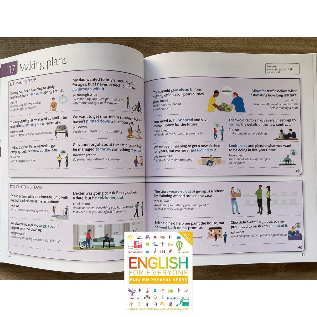 ENGLISH FOR EVERYONE English Phrasal Verbs: An ESL Book of Over 1,000 English Phrasal Verbs in Use (brand new softcover, with SLIGHT DENTS on book cover)